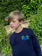 Load image into Gallery viewer, Children navy sweatshirt