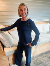 Load image into Gallery viewer, Round neck Chicago Bell Sleeve Jumper