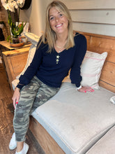 Load image into Gallery viewer, Khaki Vienna Bell Sleeve