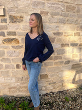 Load image into Gallery viewer, Sparkle Las Vegas Bell Sleeve Jumper