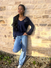 Load image into Gallery viewer, Sparkle Las Vegas Bell Sleeve Jumper