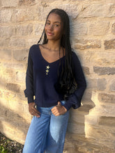 Load image into Gallery viewer, Khaki Vienna Bell Sleeve