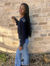 Load image into Gallery viewer, Sparkle St Tropez Bell Sleeve jumper