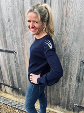 Load image into Gallery viewer, Sparkle St Tropez Bell Sleeve jumper