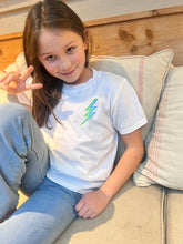 Load image into Gallery viewer, Lightning bolt children’s t-shirt