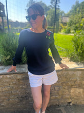 Load image into Gallery viewer, Round neck Chicago Bell Sleeve Jumper