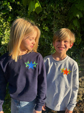 Load image into Gallery viewer, Children navy sweatshirt