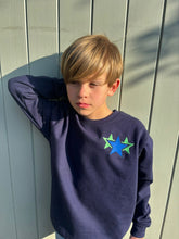 Load image into Gallery viewer, Children navy sweatshirt