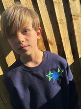 Load image into Gallery viewer, Children navy sweatshirt