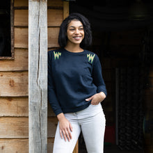 Load image into Gallery viewer, Navy Brazil Sweatshirt