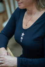 Load image into Gallery viewer, Navy long sleeve Vienna