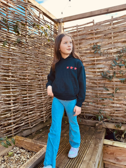 Children star hoodie