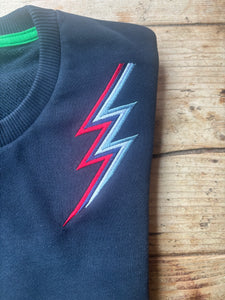 Lightning bolt sweatshirt