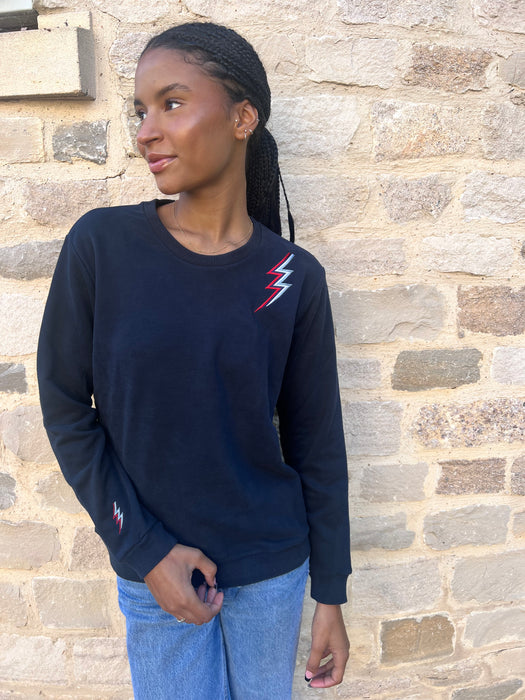 Lightning bolt sweatshirt