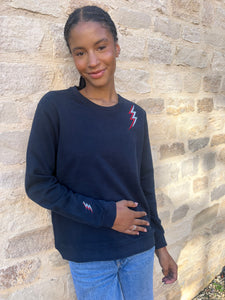 Lightning bolt sweatshirt