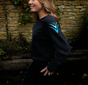 Blue St Tropez sweatshirt