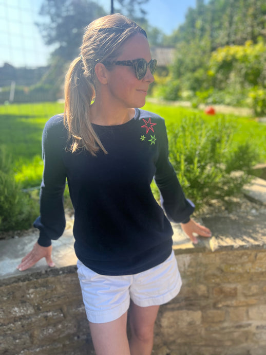 Round neck Chicago Bell Sleeve Jumper